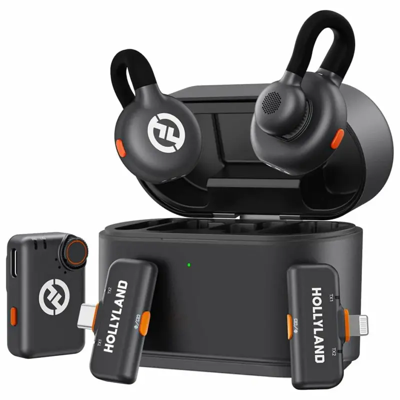 Hollyland Lark M2S Wireless Mic System – Dual-Channel 2.4Ghz Lav Kit With Local Warranty 1