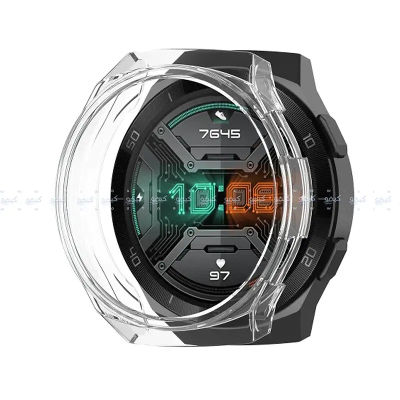 Huawei Gt 2E Transparent Silicone Full-Cover Watch Protector 1