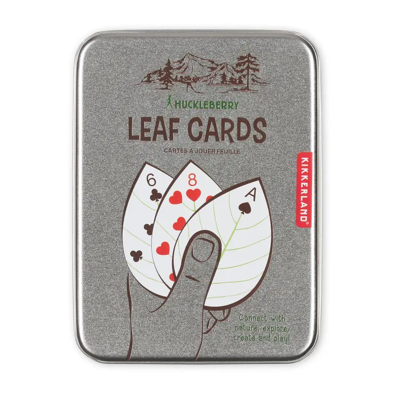 Huckleberry Botanical Leaf-Themed Greeting Cards 1