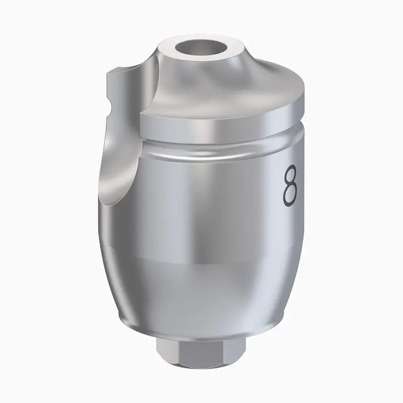 I-Hexmrt Internal Hex Closed-Tray Impression Coping – Uwd, Contour, Ø8.0/9.0 Mm, F8.0 Mm 1
