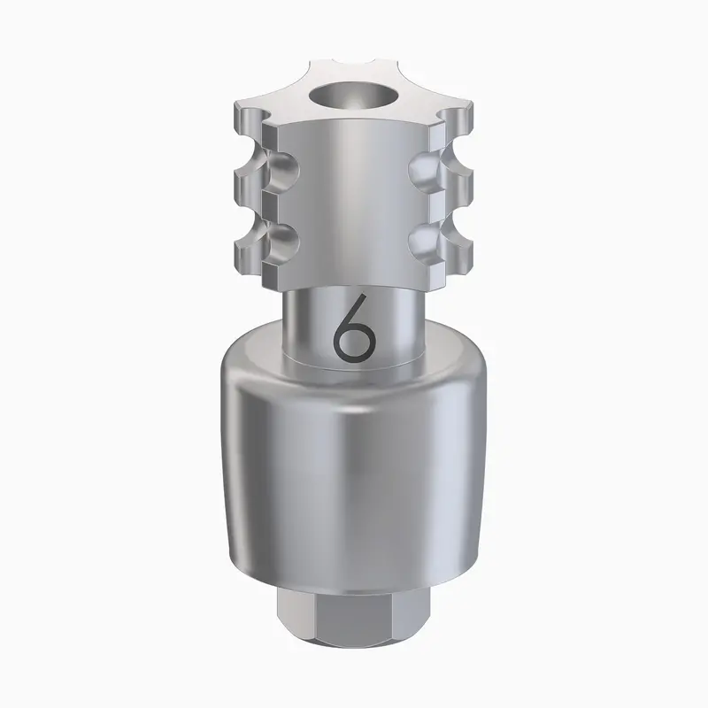 I-Hexmrt Internal Hex Open-Tray Impression Coping – Uwd, Contour, Ø7.0 Mm, F6.0 Mm 1