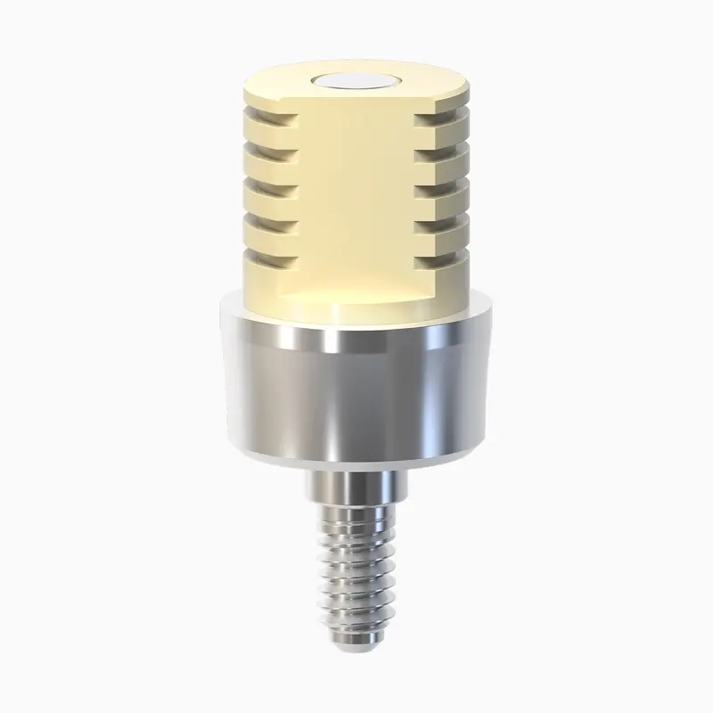 I-Hexmrt Titanium Immediate Temporary Abutment – 7.0 Mm Diameter, 6.0 × 3.0 Mm Cuff 1