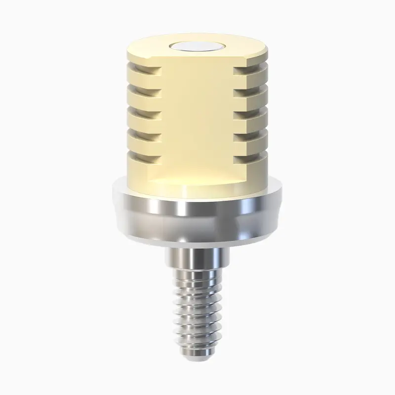 I-Hexmrt Titanium Temporary Abutment – Immediate Loading, Ø7.0 Mm, 6.0×1.5 Mm Cuff 1
