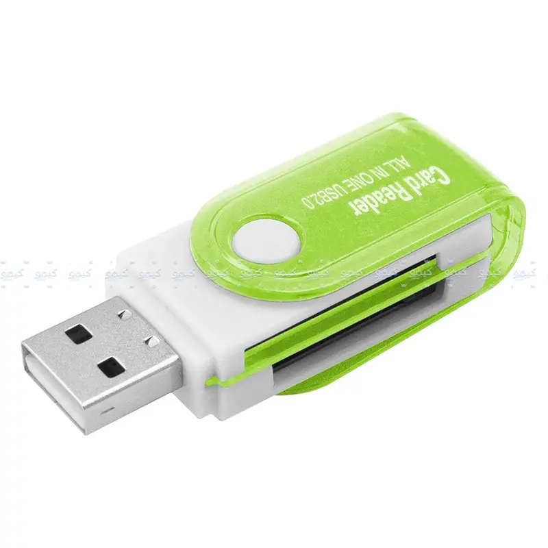 I-Rock All-In-One Usb 2.0 Multi-Card Reader – Sd, Microsd, Cf, And Ms Compatibility 1