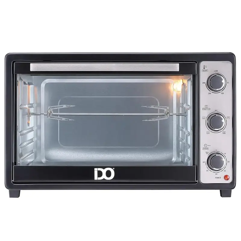 Ido To45Sg-Bk 45L Electric Toaster Oven With Grill – 1800W 1