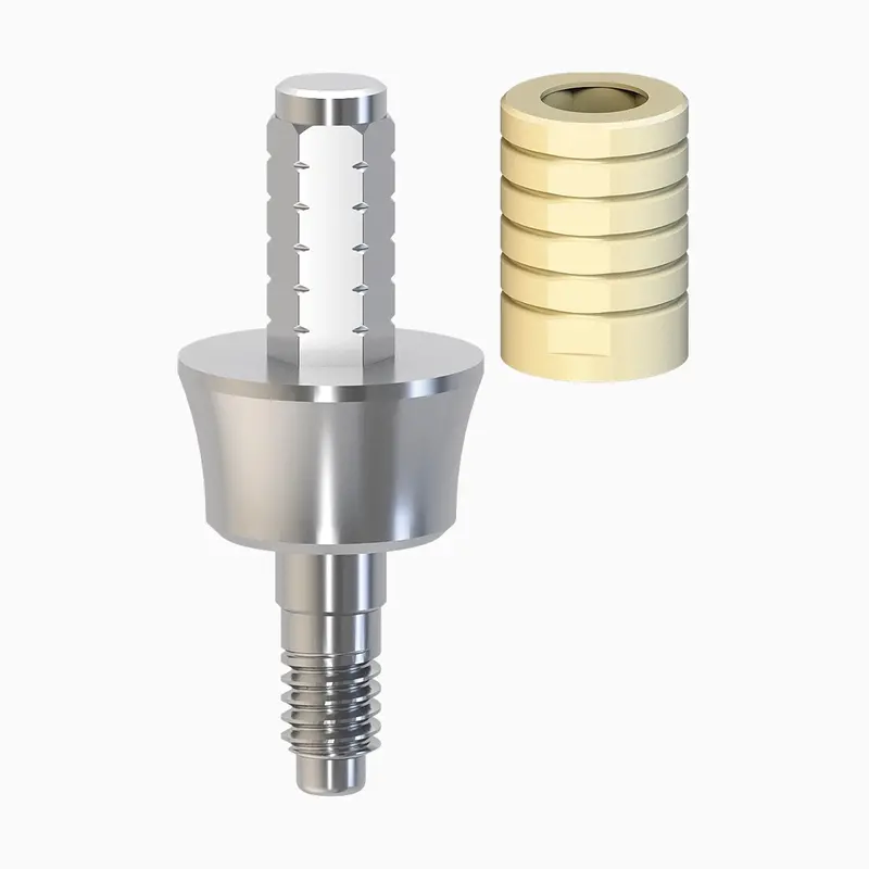 Immediate-Placement Titanium Internal Hex Temporary Abutment – Wp Surface, Height 3.0 Mm 1