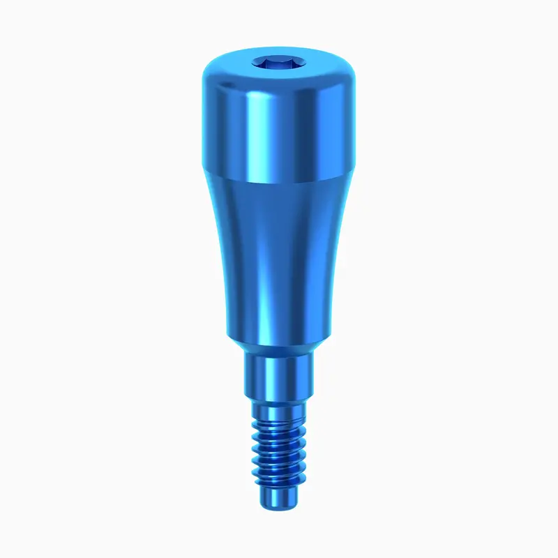 Internal Hex Concave Healing Abutment, Non-Precision Platform, 4.0 Mm Ø × 7.0 Mm Height 1