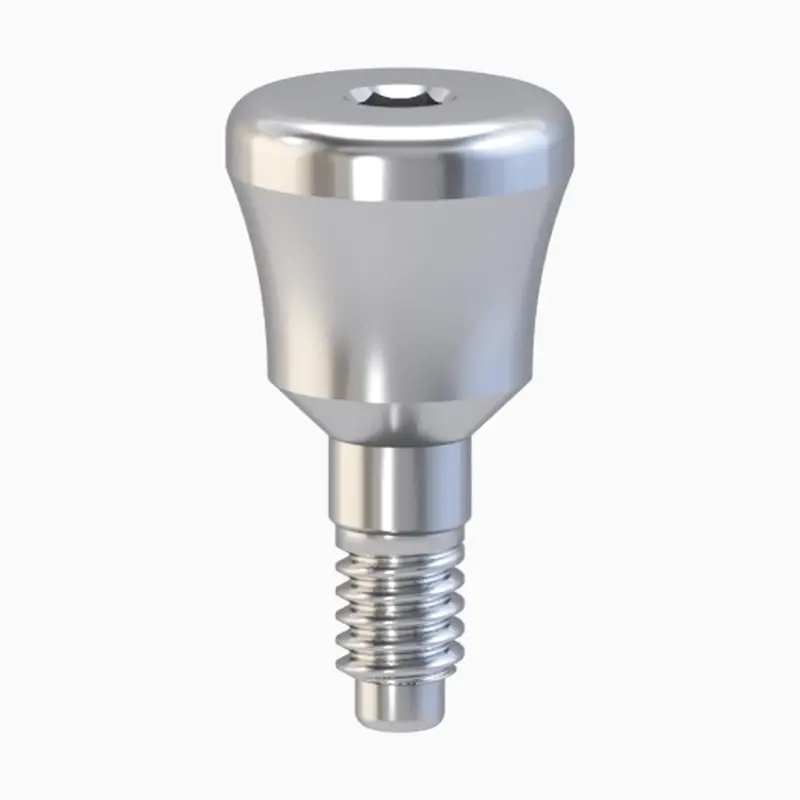 Internal Hex Concave Healing Abutment — Standard Platform, Ø4.5 × 3.0 Mm Cuff 1