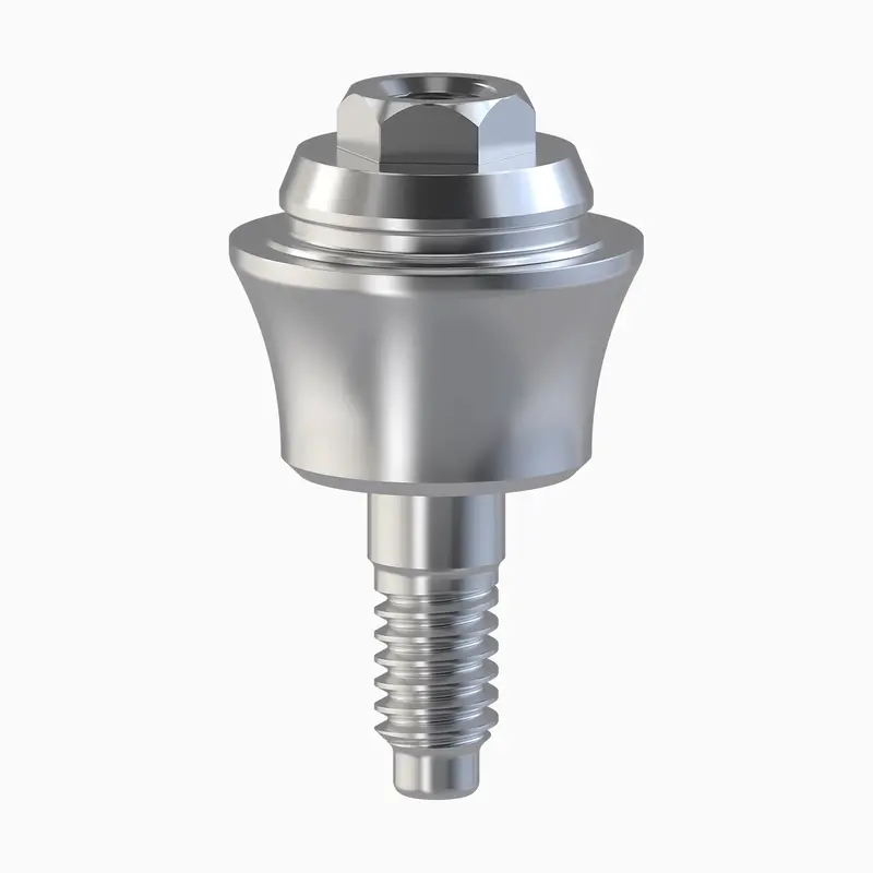 Internal Hex Multi-Unit Abutment – 17° Angle, Extra-Wide Platform, Ø6.0 Mm × 3.0 Mm Cuff 1
