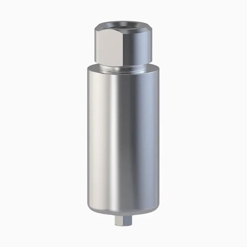 Internal Hex Titanium Blank – With Platform, 6.0 Mm Ø × 10.0 Mm Length 1