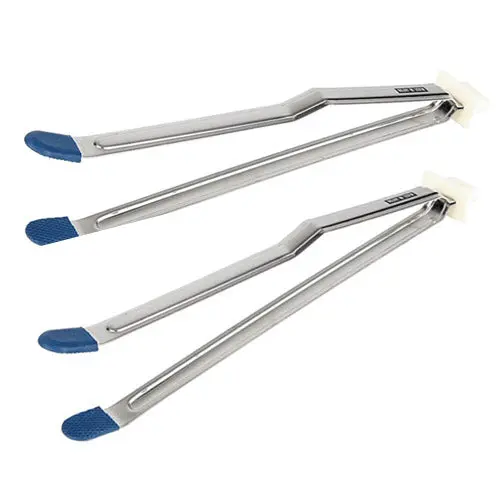 Ise Stainless Steel Photo Print Tongs With Non-Slip Rubber Grips – Chemical-Resistant Darkroom Tool 1