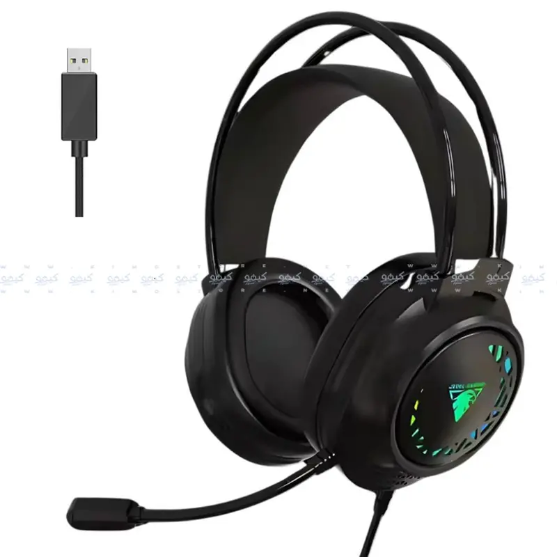 Jedel Gh-582 Rgb Gaming Headset – Surround Sound, Adjustable Headband 1