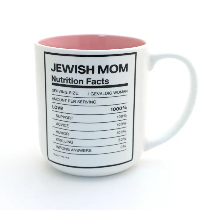 Jewish Mom Humor Mug – Ceramic Gift For Celebratory Moments 1