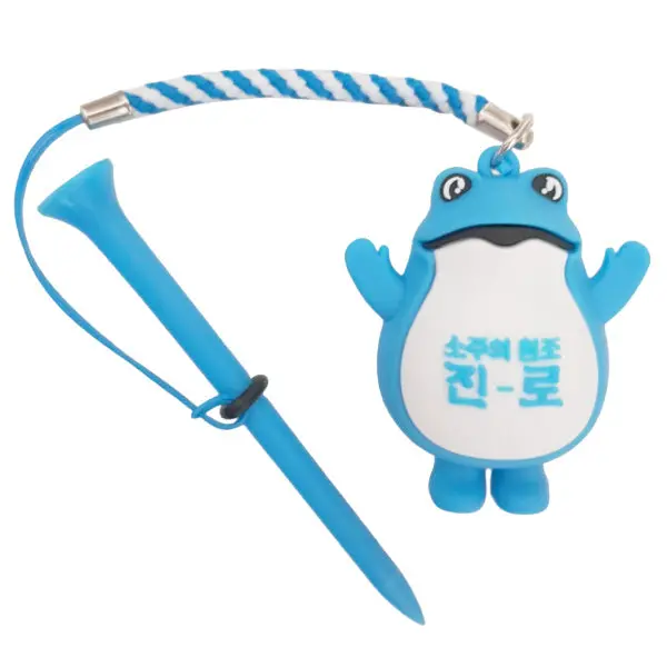 Jinro Soju Toad Natterjack Plush Golf Tees – Pack Of 2 (Blue) 1
