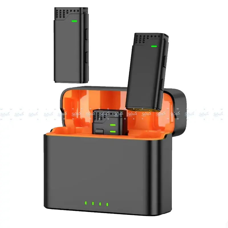 Jmary Mw-16 3-In-1 2.4 Ghz Dual-Channel Wireless Microphone System – Lavalier, Handheld & Headset Modes 1