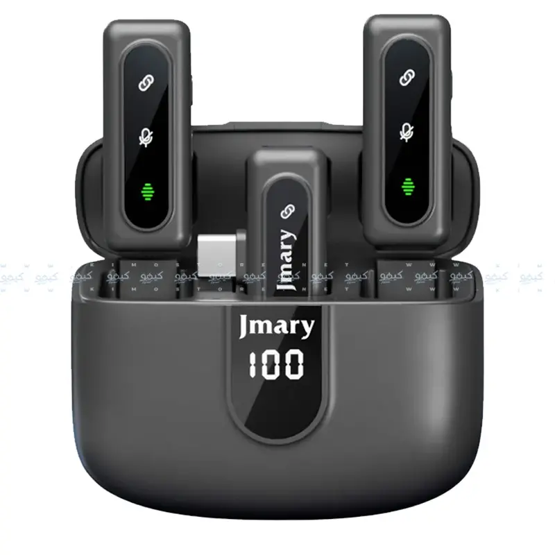Jmary Mw-17 Compact 2.4Ghz Dual-Channel Wireless Microphone For Usb-C Devices 1