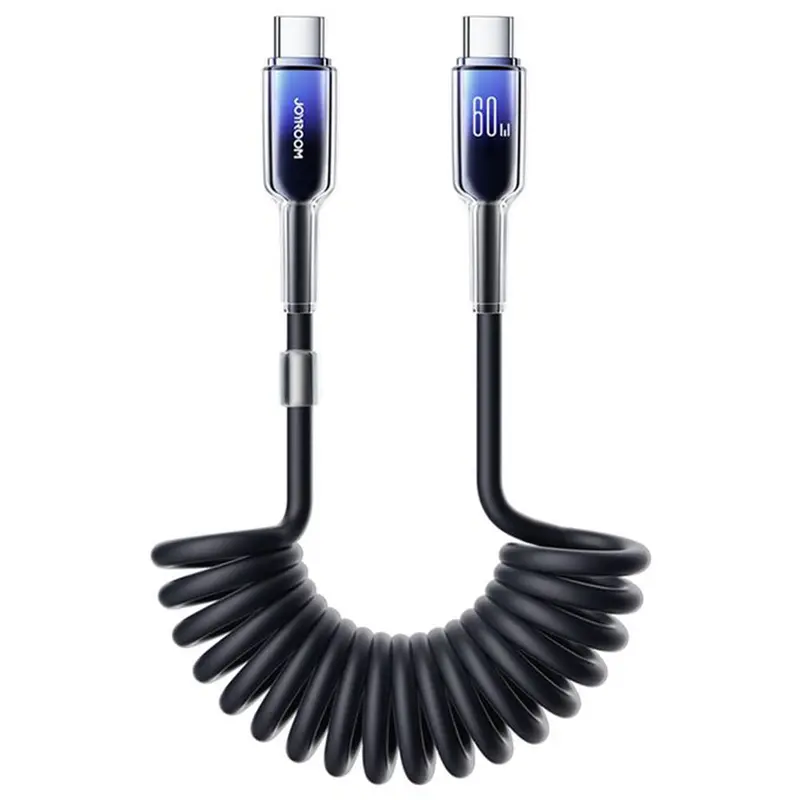 Joyroom S-A43 60W Usb-C To Usb-C Pd Fast-Charging Cable – 1.5M, Black 1