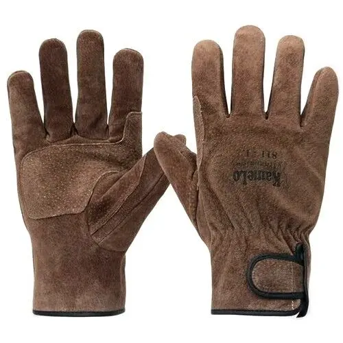 Kamelo 811-Lb Brown Heat-Resistant Leather Welding Gloves – Tig & Arc Compatible 1