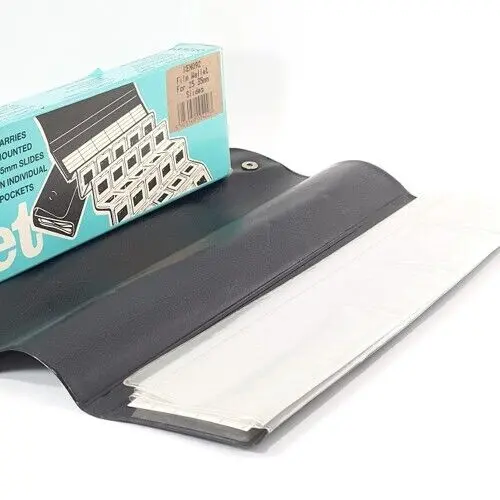 Kenro Slide Wallet – Compact Pouch For 25 Mounted 35Mm Slides 1