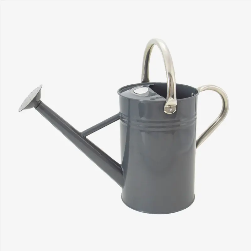 Kent & Stowe 4.5L Metal Watering Can – Cool Grey Finish 1