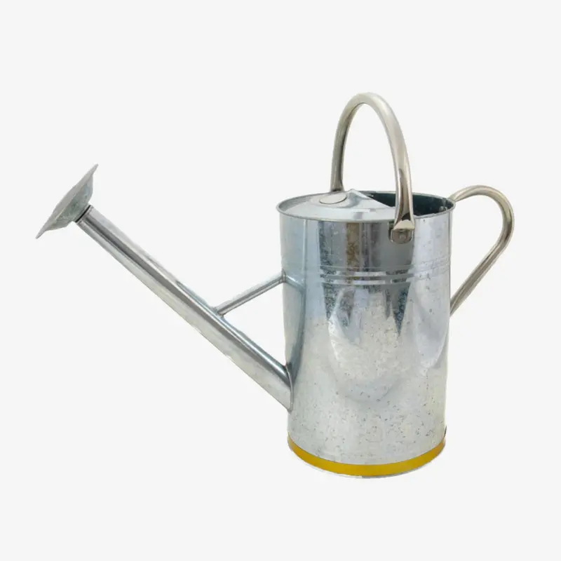 Kent & Stowe 9L Classic Galvanised Steel Watering Can 1