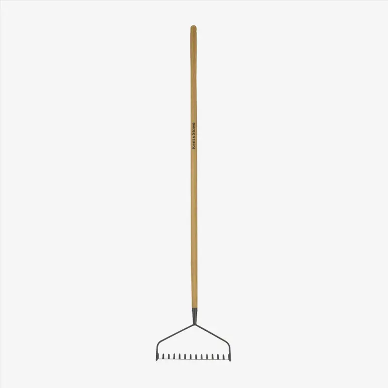 Kent & Stowe Adjustable Carbon Steel Soil Rake For Leveling & Grading 1