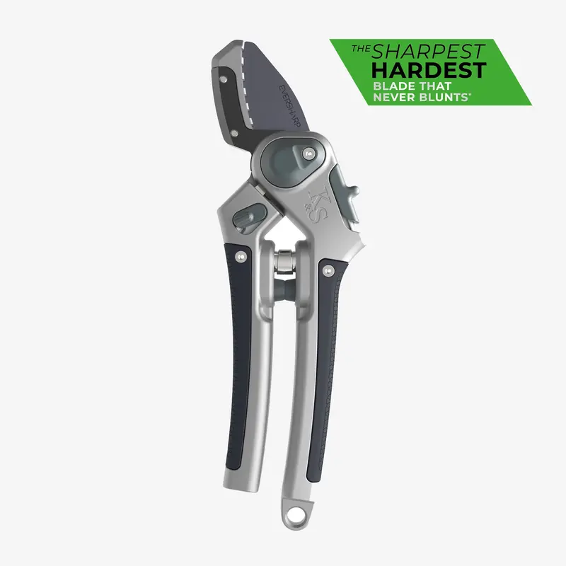 Kent & Stowe Eversharp Secateurs Designed For Hardwood Cutting 1