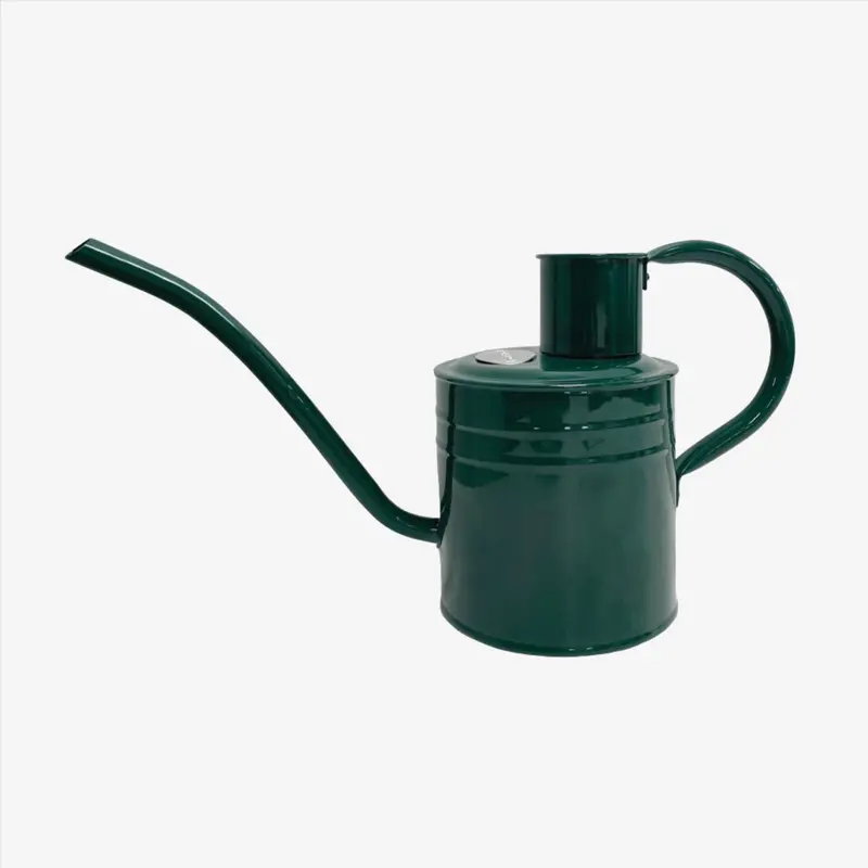 Kent & Stowe Indoor Metal Watering Can – Forest Green, 2 Litre 1