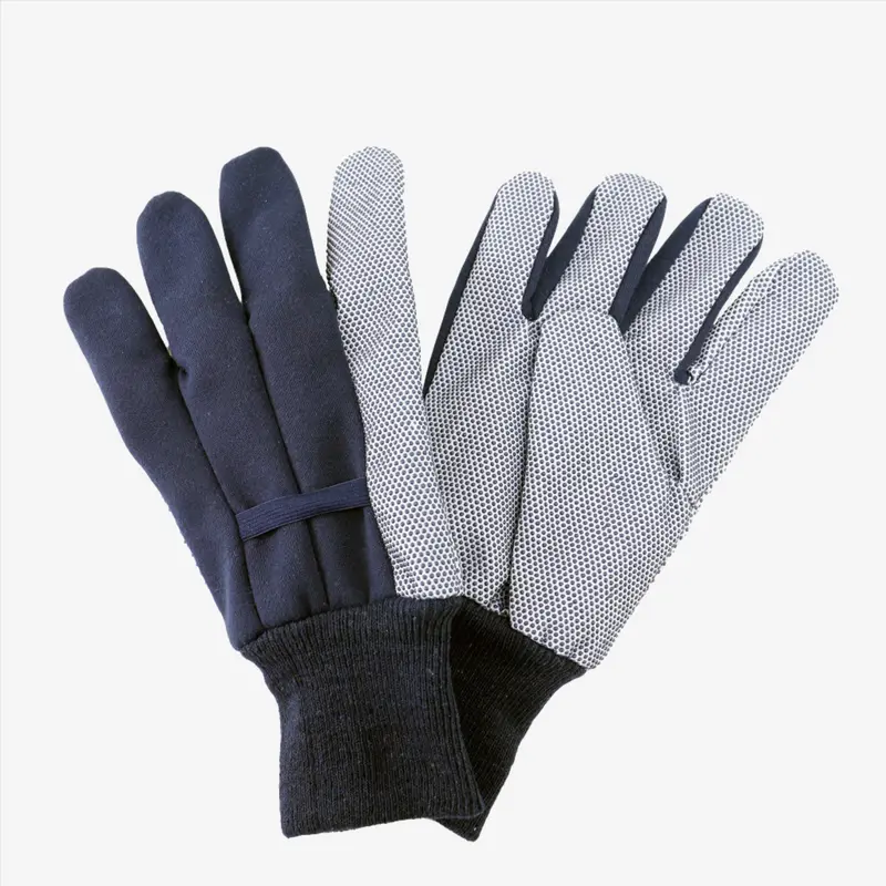 Kent & Stowe Jersey Cotton Gloves – Navy, Men’S Large 1