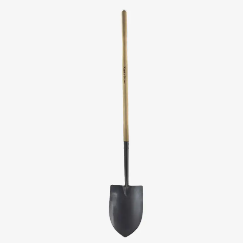 Kent & Stowe Long-Handle Round-Nose Garden Shovel 1