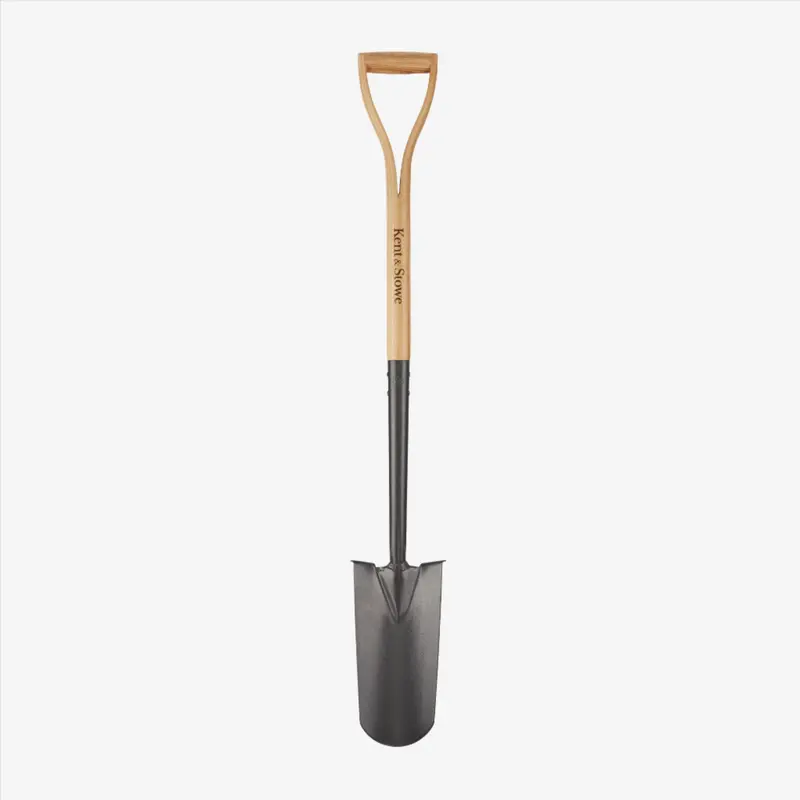 Kent & Stowe Sharp Carbon Steel Planting Spade For Deep Digging 1