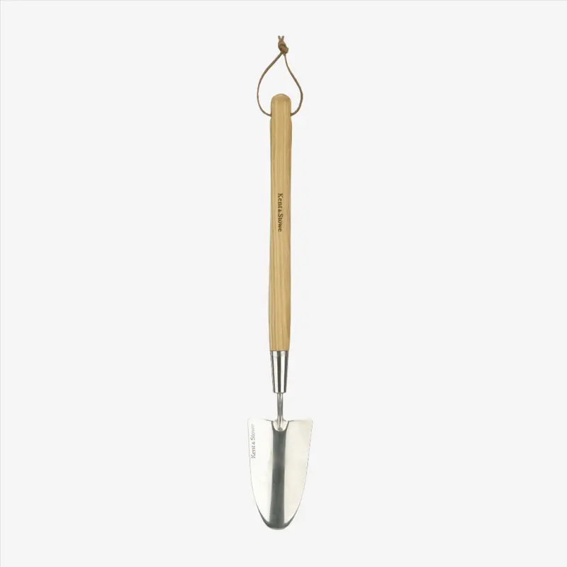 Kent & Stowe Stainless Steel Border Trowel For Precise Edging And Planting 1
