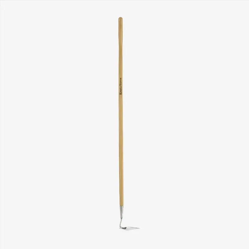 Kent & Stowe Stainless Steel Draw Hoe – Extended Handle Version 1