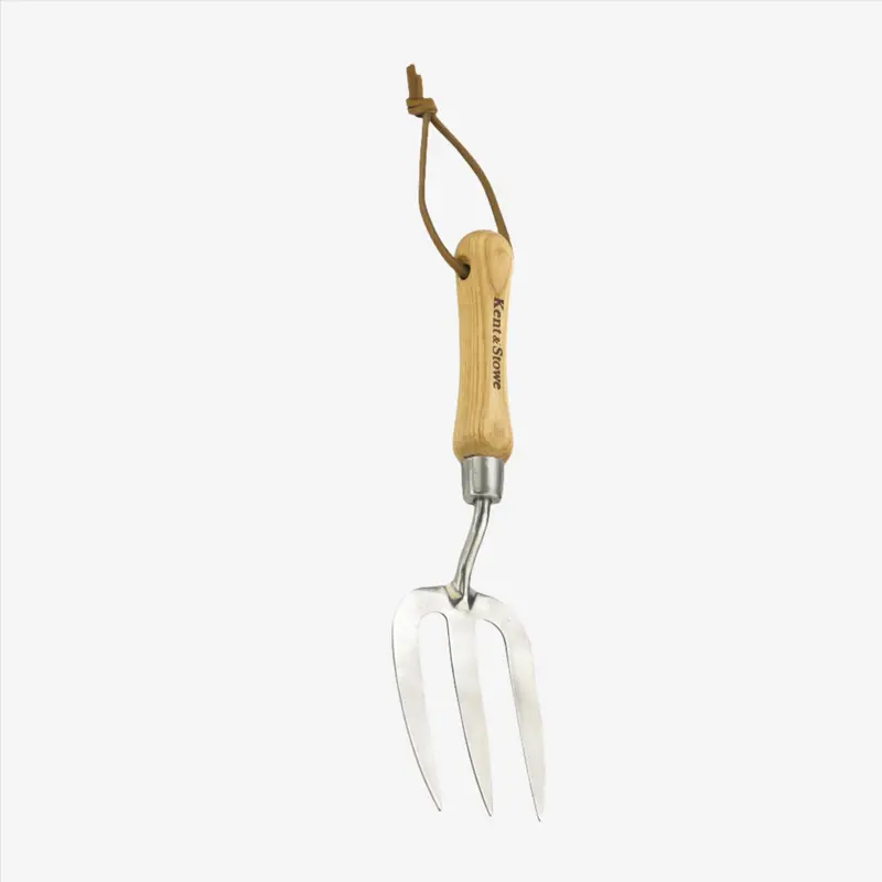 Kent & Stowe Stainless Steel Hand Fork For Mixing And Aerating Pots And Beds 1