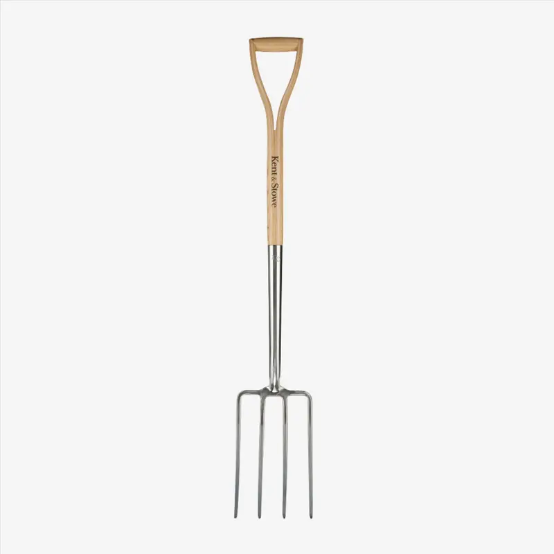 Kent & Stowe Stainless Steel Heavy-Duty Digging Fork 1