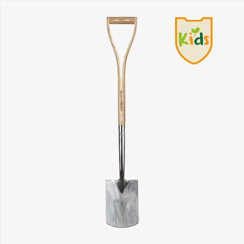 Kent & Stowe Stainless Steel Kids’ Digging Spade – Perfect For Young Gardeners 1