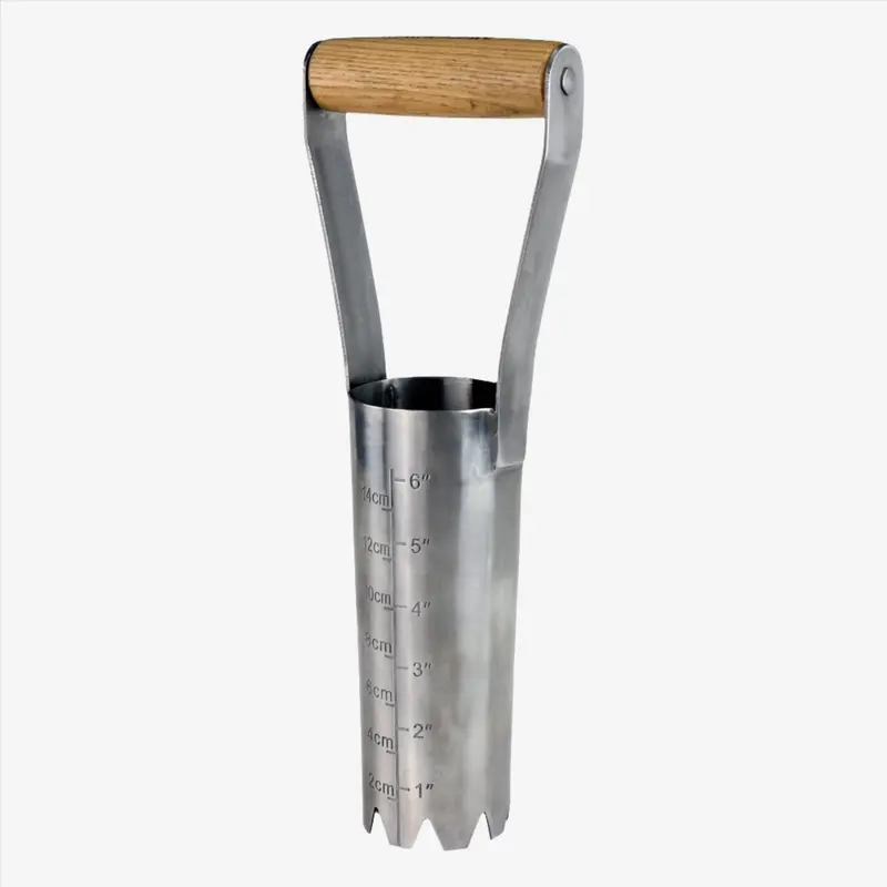 Kent & Stowe Stainless Steel Large Hand Bulb Planter For Big-Bulb Gardens 1