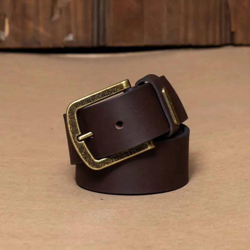 Kh Buffalo Metal Word Belt 1