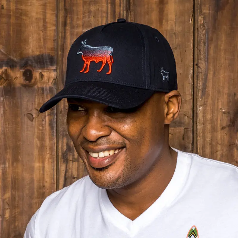 Kingsley Heath Gradient Nguni Logo Tee – Midnight Navy 1