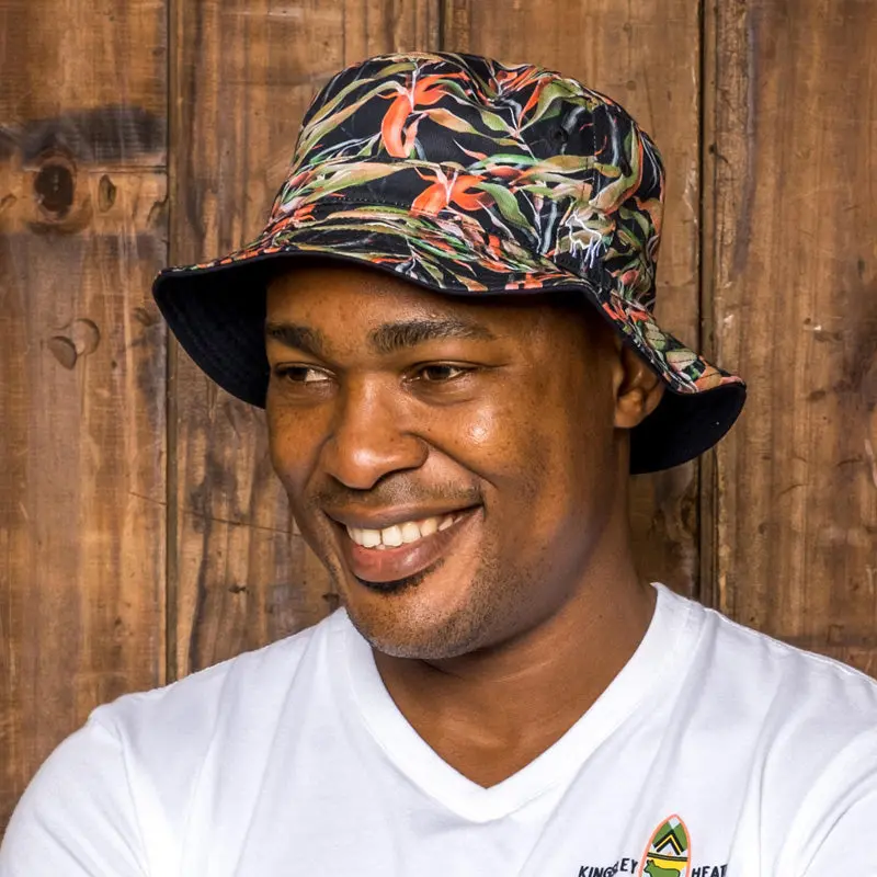Kingsley Heath Kelp Forest Bucket Hat – Midnight & Multi 1