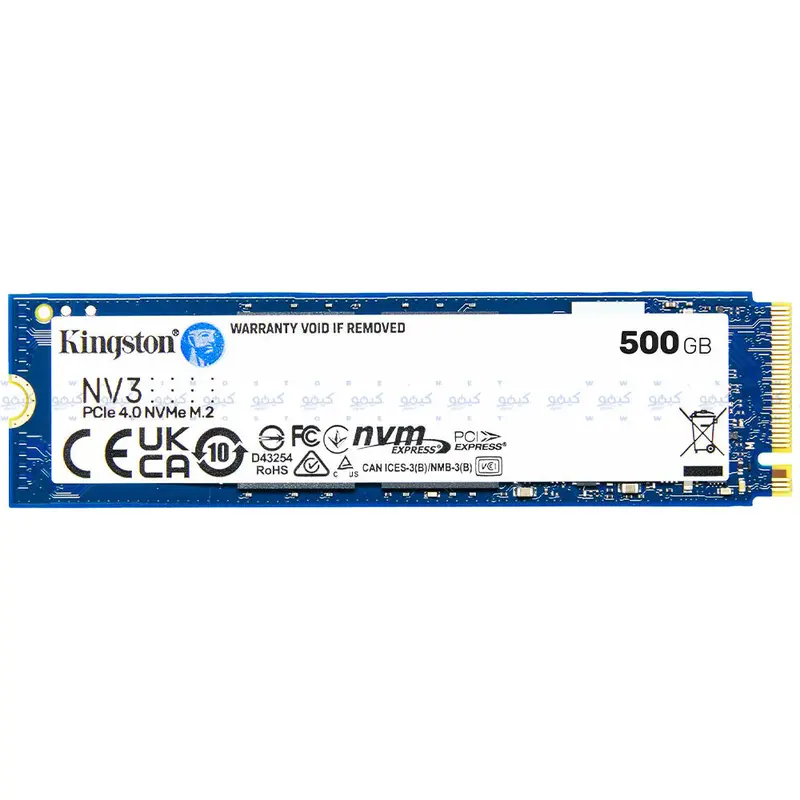 Kingston Nv3 500Gb Pcie 4.0 Nvme M.2 Ssd – High-Speed Internal Storage 1