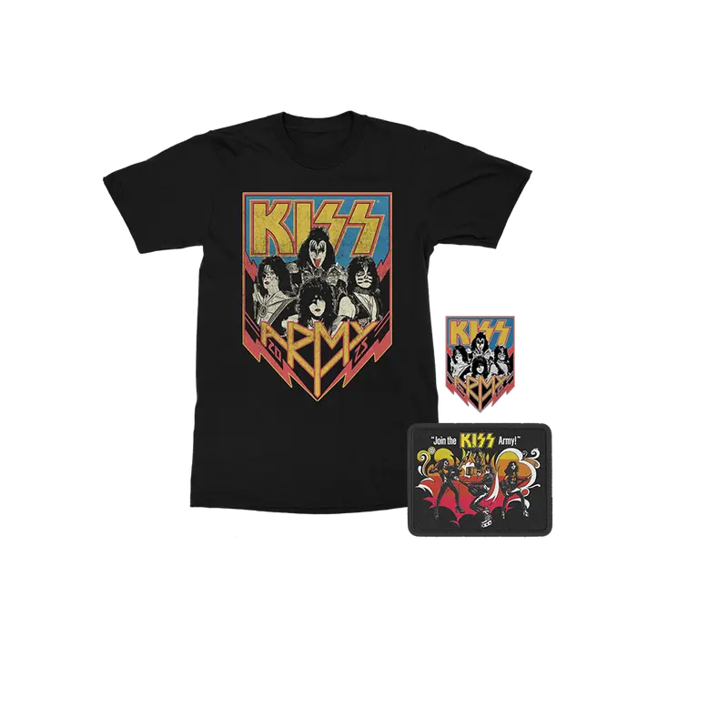 Kiss Army Vip Embroidered Patch 1