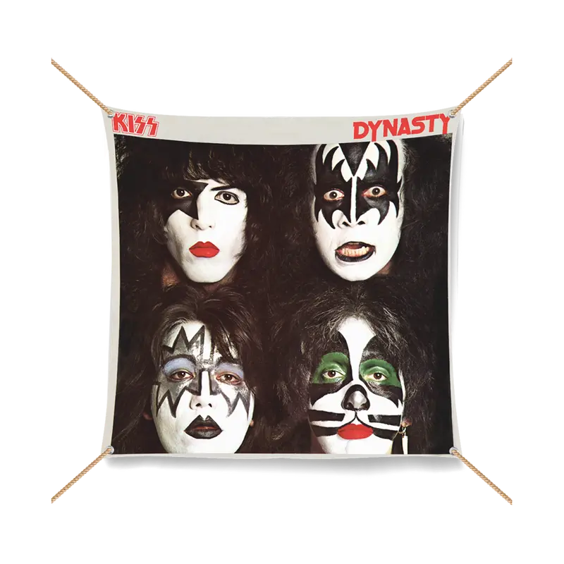 Kiss Dynasty Album-Inspired Wall Banner 1