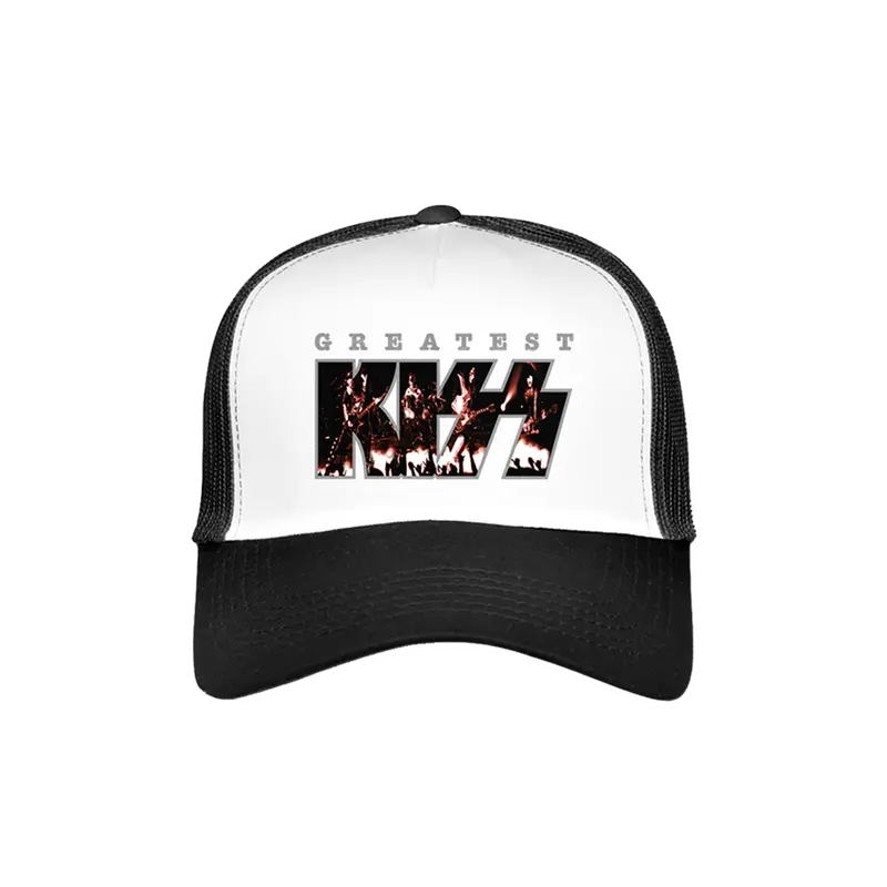Kiss Greatest Hits Adjustable Snapback Hat 1