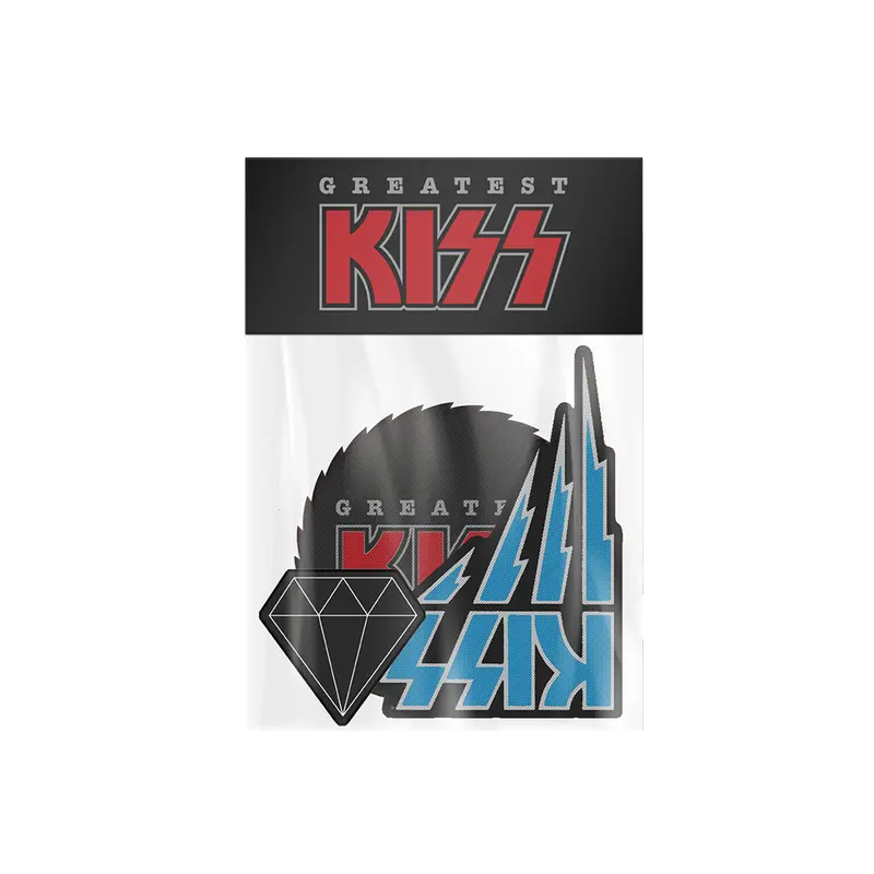 Kiss Greatest Hits Collector Patch Set 1
