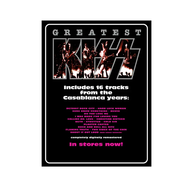 Kiss Greatest Hits Lithograph Art Print 1