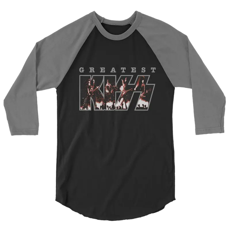 Kiss Greatest Hits Raglan Sleeve Shirt 1