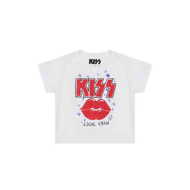 Kiss Local Crew Cropped Top 1