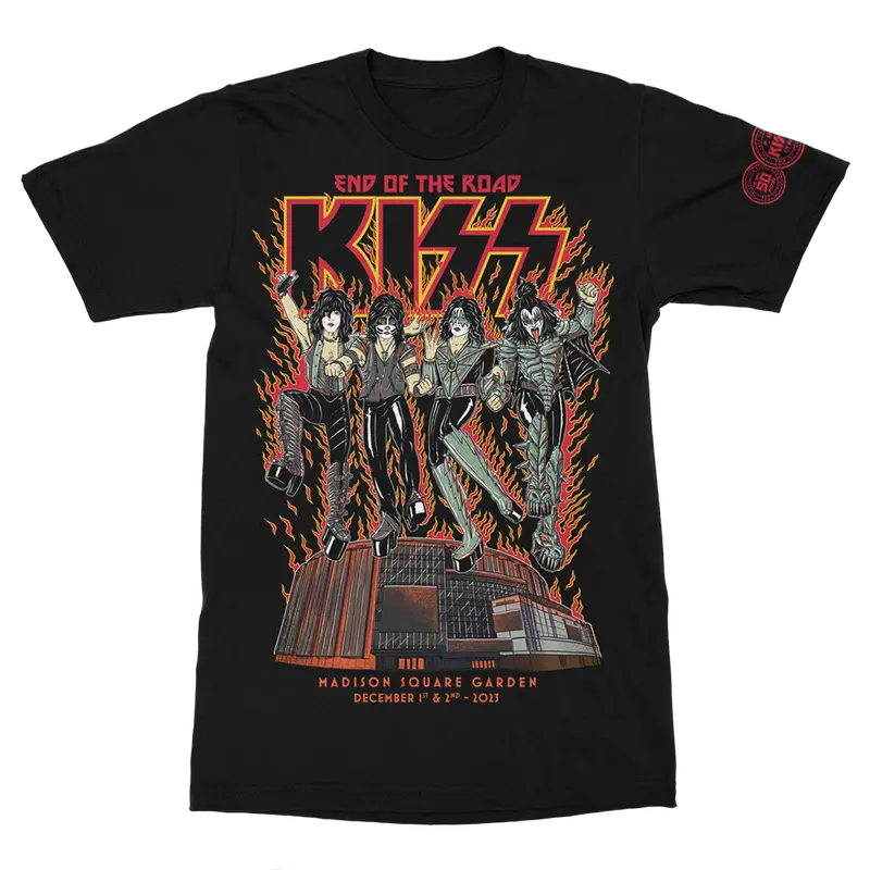 Kiss The Final Shows Collector T-Shirt 1