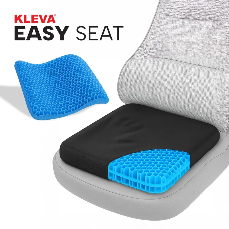 Kleva® Easy Seat Gel Cushion — Ergonomic Cooling Support For Office Or Home Use 1